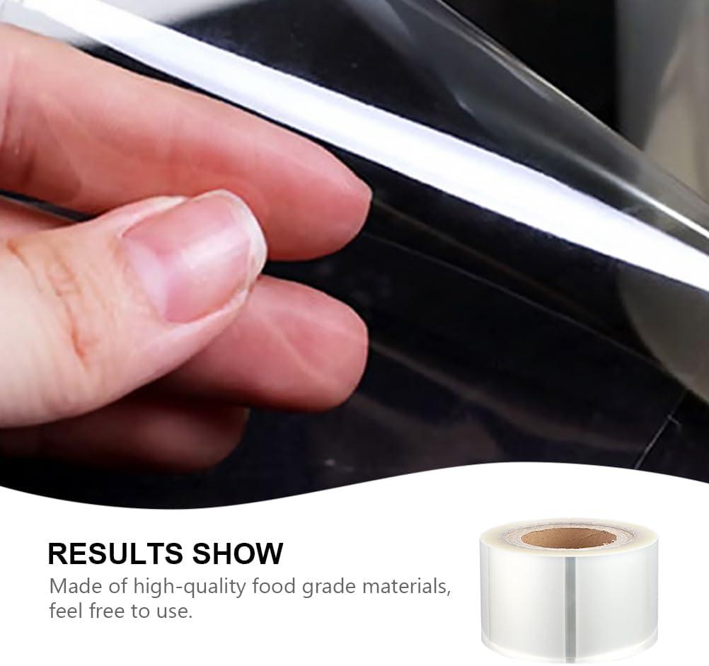 COOPHYA Decoración de Pasteles Envoltura de Pastel Transparente para Suministros de Panadería Baby Shower 1 Juego 787X0.3X0.004In