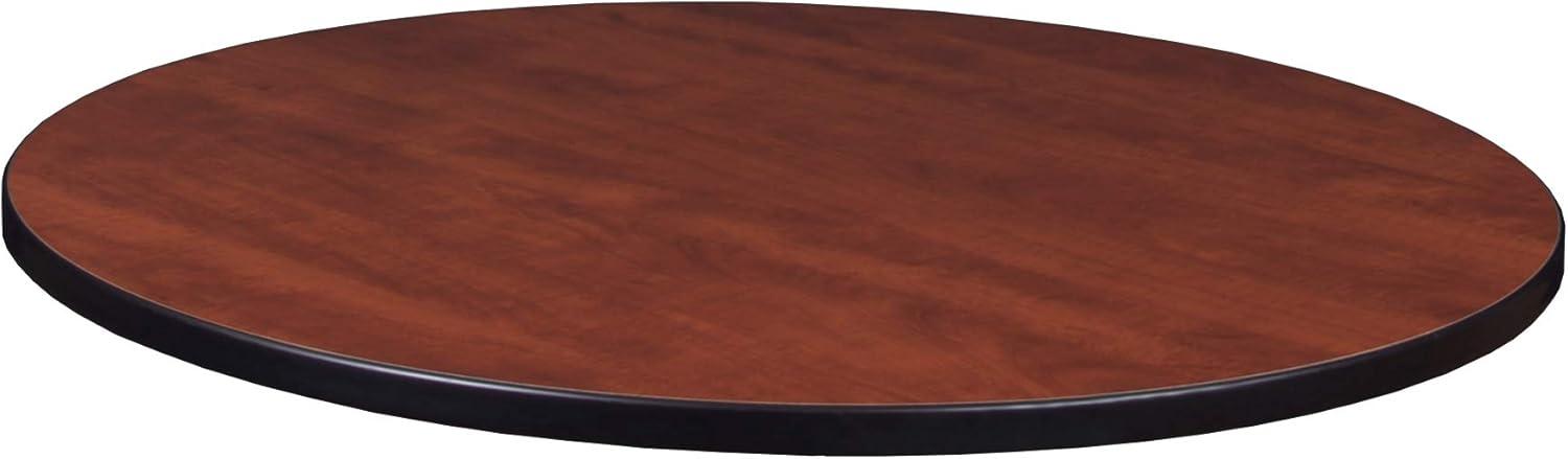 Dual-Side 42" Cherry & Maple Round Laminate Table Top