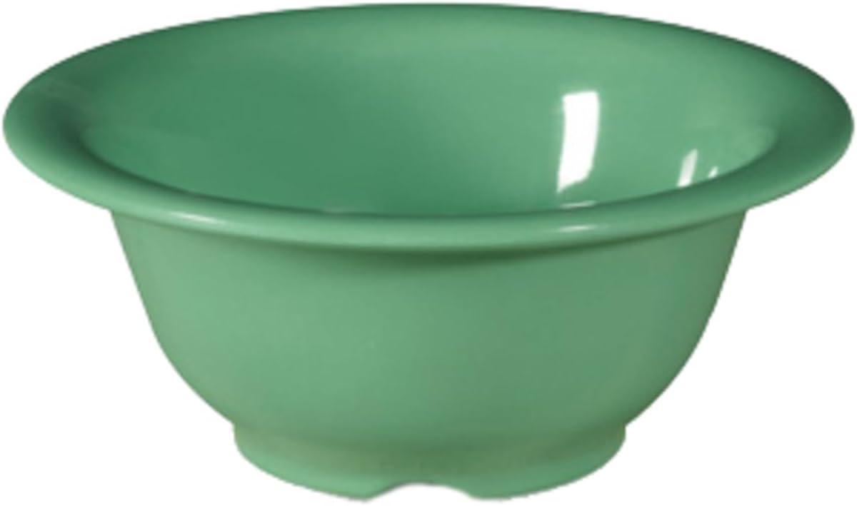 Rainforest Green Melamine Deep Salad and Soup Bowl Set