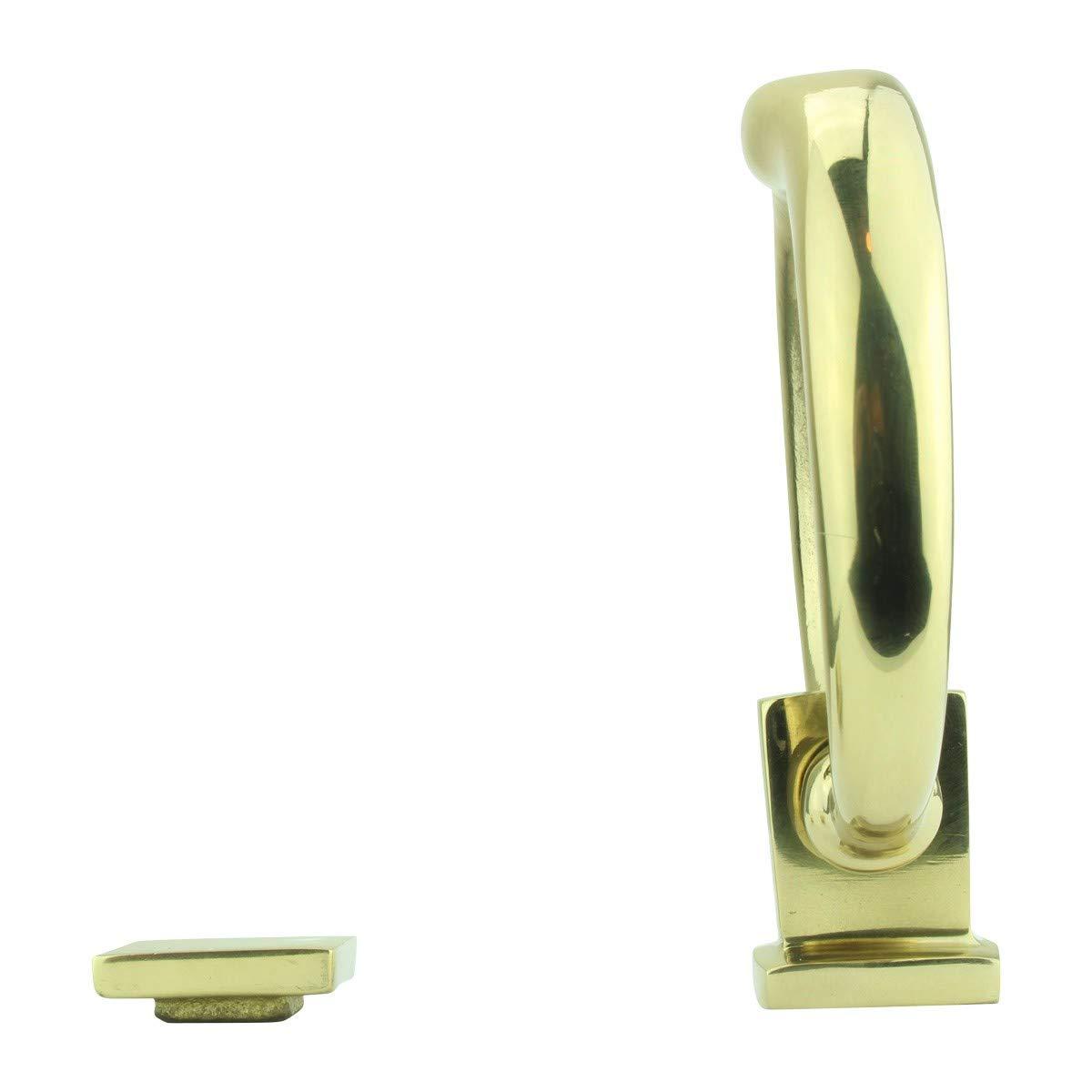 Ring Entry Solid Brass Door Knocker Antique Circular Brass Renovators Supply