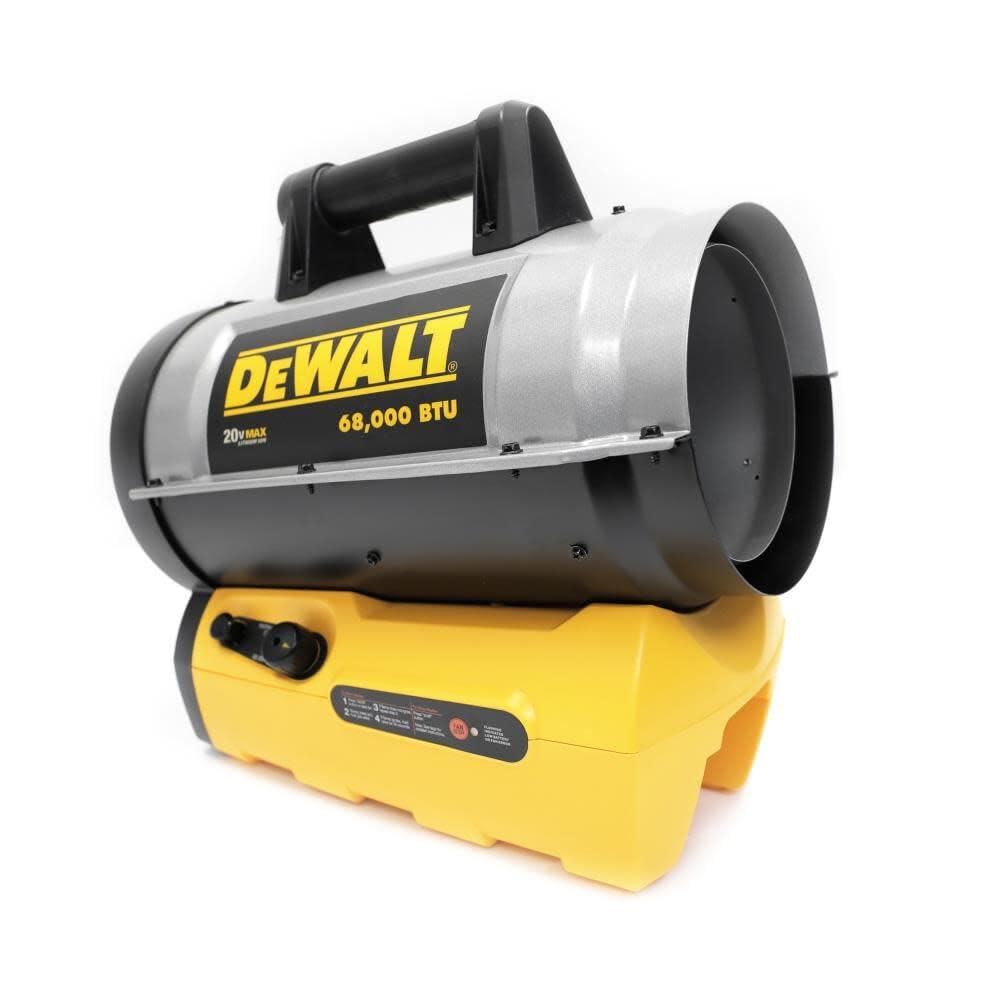 DeWalt DeWalt 68000 BTU Propane High Efficiency Utility Space Heater with Adjustable Thermostat