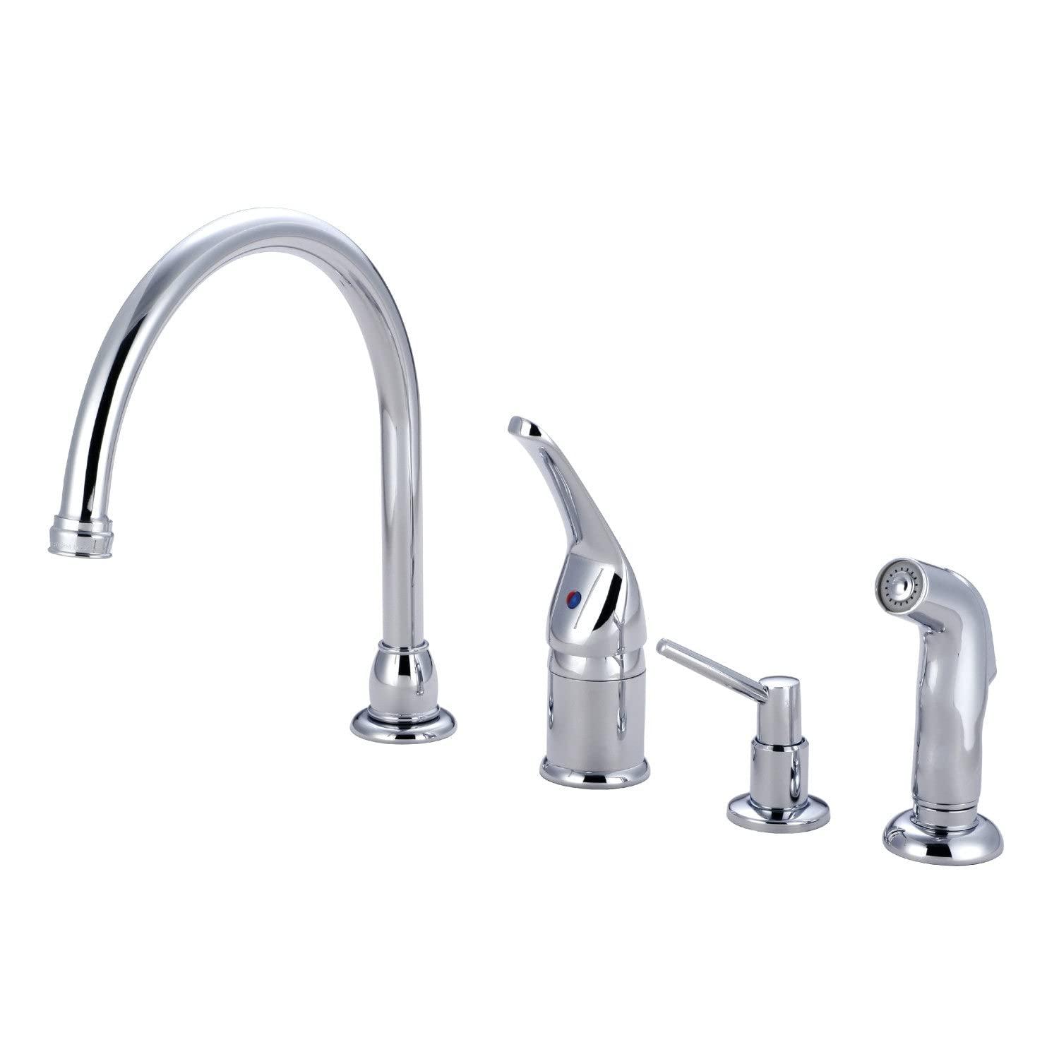 Single Handle Kitchen Faucet with Side Spray
