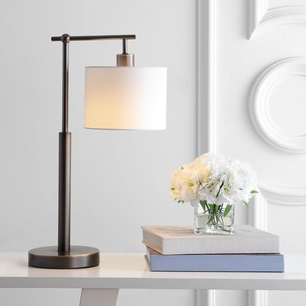 Harlan Table Lamp - Brown - Safavieh.