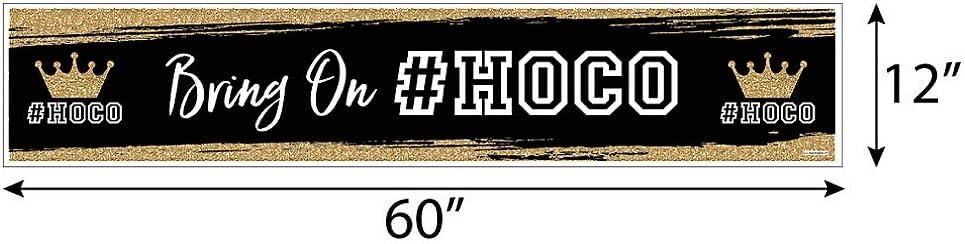 Big Dot of Happiness Hoco Dance - Homecoming Decorations Party Banner