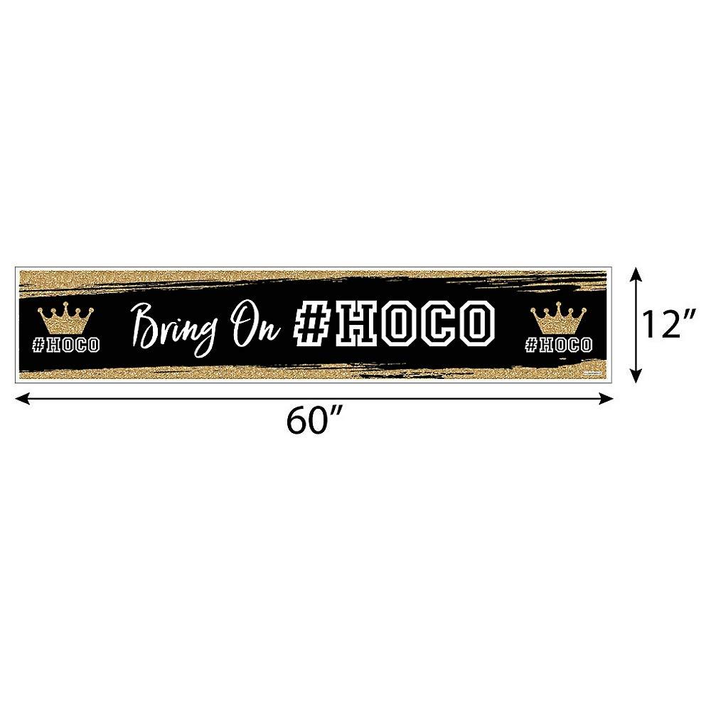 Big Dot of Happiness Hoco Dance - Homecoming Decorations Party Banner