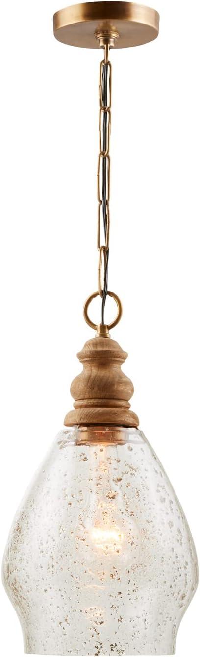 Capital Lighting 330413 16" Tall Mini Pendant - Light Wood