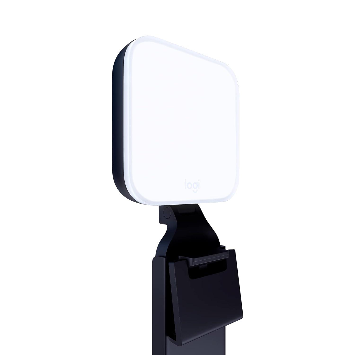 Logitech 946000001 Litra Glow Premium LED Streaming Light with TrueSoft