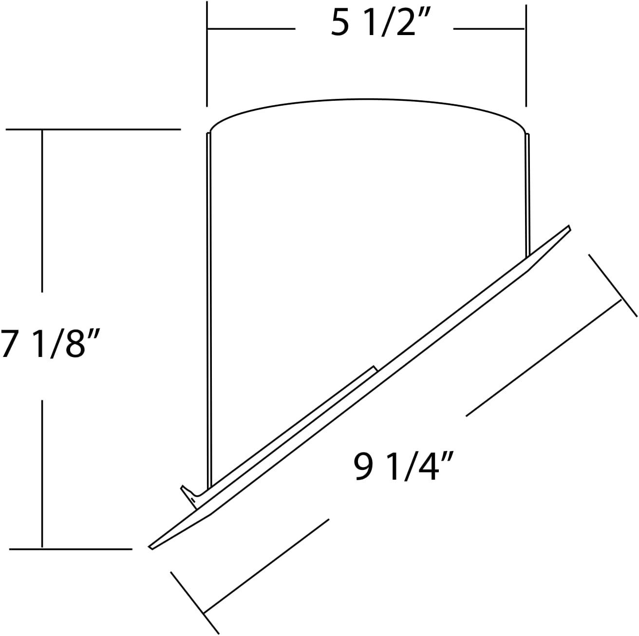 6'' Baffle Recessed Trim