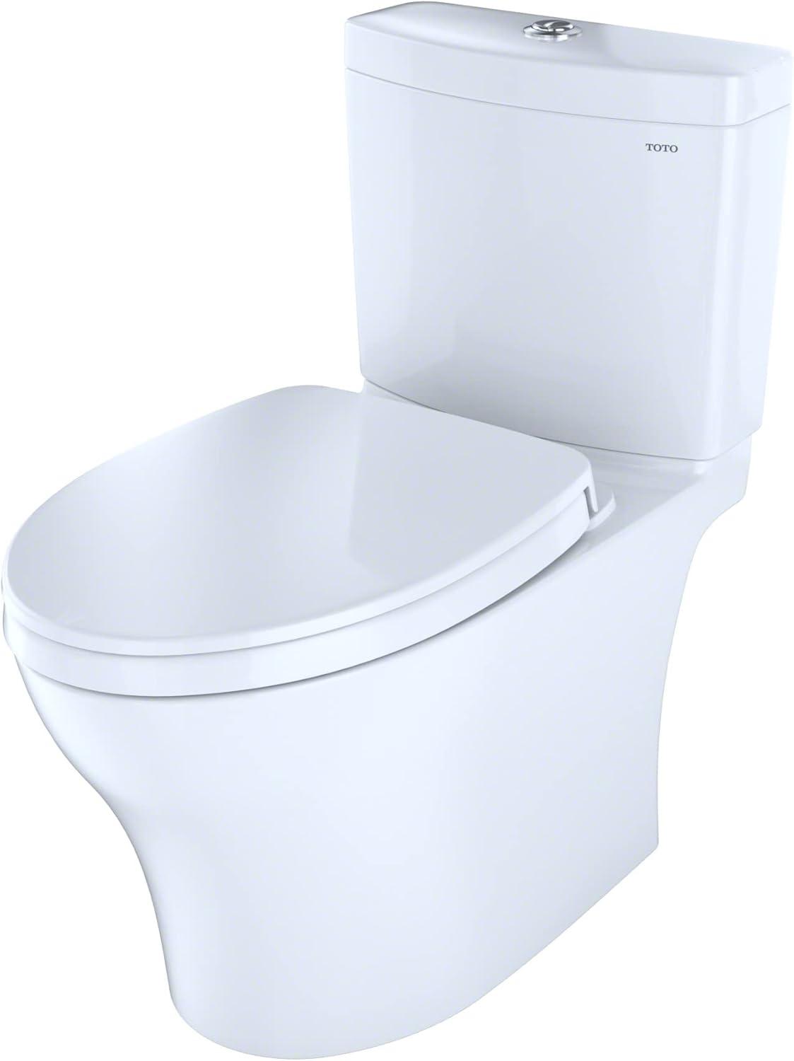 Aquia® Dual-Flush Elongated Two-Piece Toilet with Tornado Flush (Seat Included)