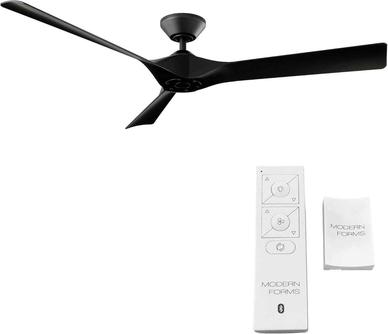 58" Torque 3 - Blade Outdoor/Indoor Smart Ceiling Fan with Remote Control Included, Works With Alexa and iOS or Android App