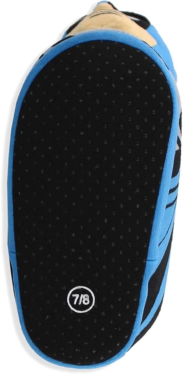 DC Comics Batman Toddler Boys Boys 3D Design Nylex Fabric Slippers - Blue Black, Size: 7-8