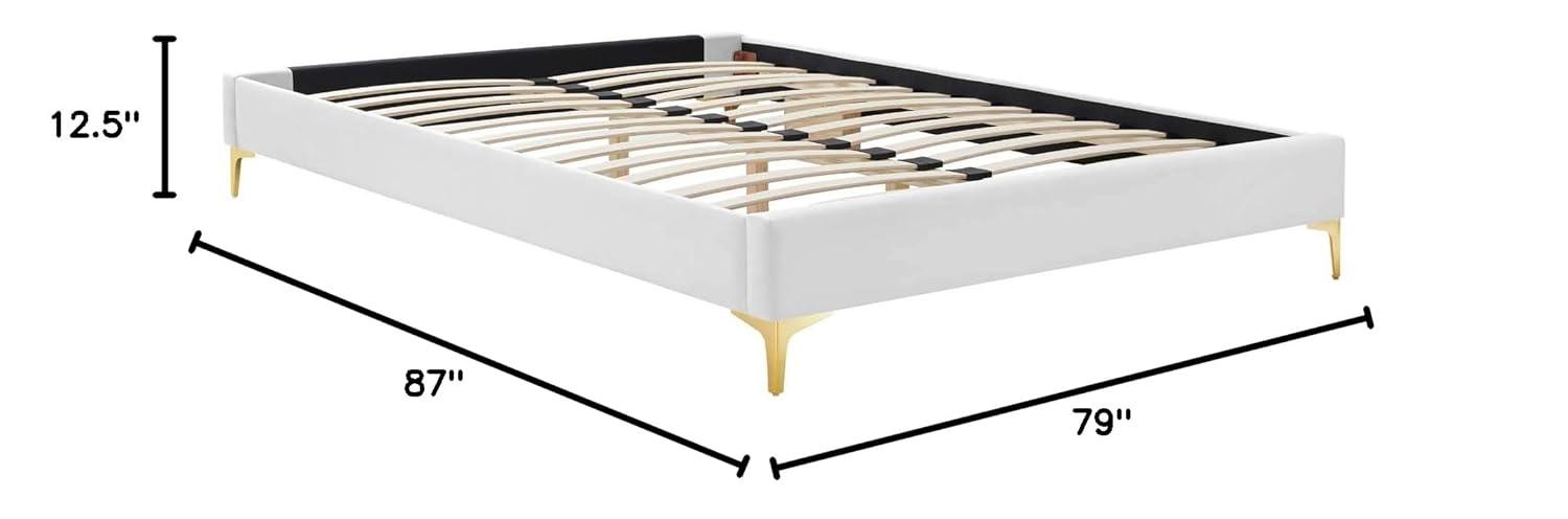 Modway Sutton King Performance Velvet Bed Frame