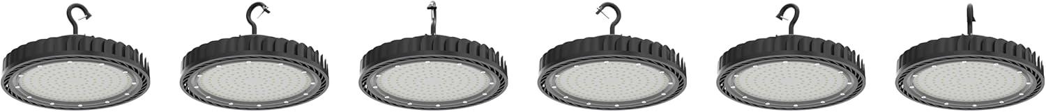 UFO Led High Bay Light 200W 4Pack 30000LM Eqv.800W MH/HPS,High Bay LED Shop Lights 5000K 0-10V Dimmable,High Bay Light for Warehouse Workshop Factory
