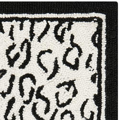 Martha Stewart Rugs Chelsea Hand Hooked Wool Animal Print Rug