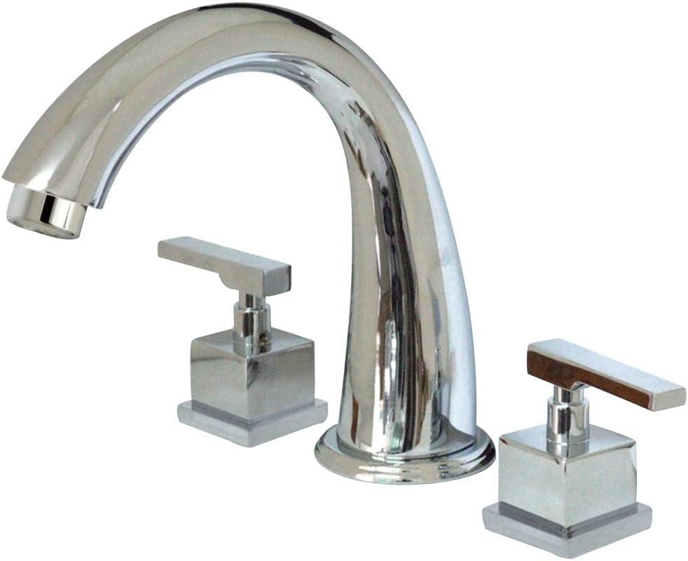 Kingston Brass Executive Two-Handle 3-Hole Deck Mount Roman Tub Faucet