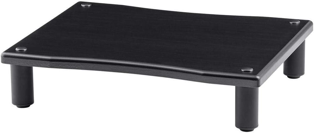 Monolith Amplifier/Component Stand XL - Black, Open Air Design, Scratch-Resistant, Hold Up to 200lbs. Perfect Way to Organize AV Components