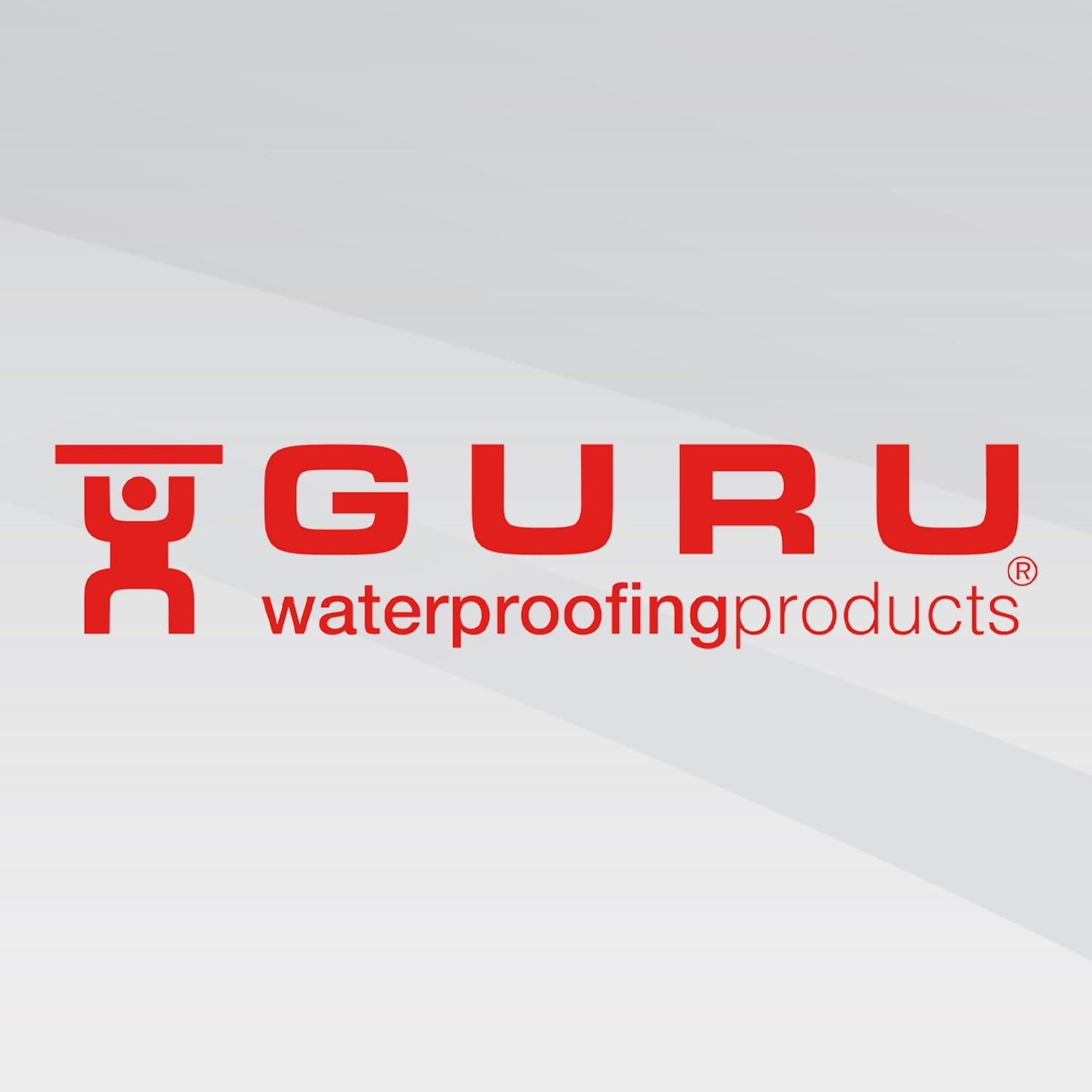 Guru Heavy Duty Red Square Shower Kit with Waterproof Membrane, 36" x 60"