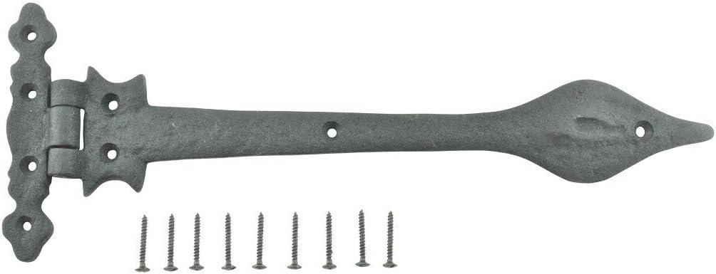 Doors Spear Tip Wrought Iron Strap Hinge