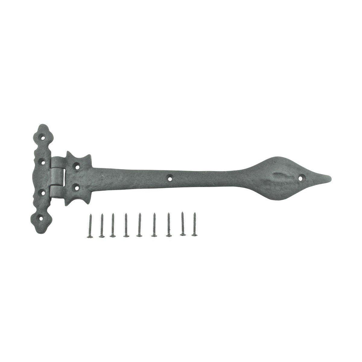 Doors Spear Tip Wrought Iron Strap Hinge
