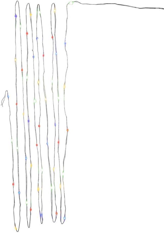 Kurt S. Adler 50-Light Battery-Operated Multi-Color Superbright LED Light Set