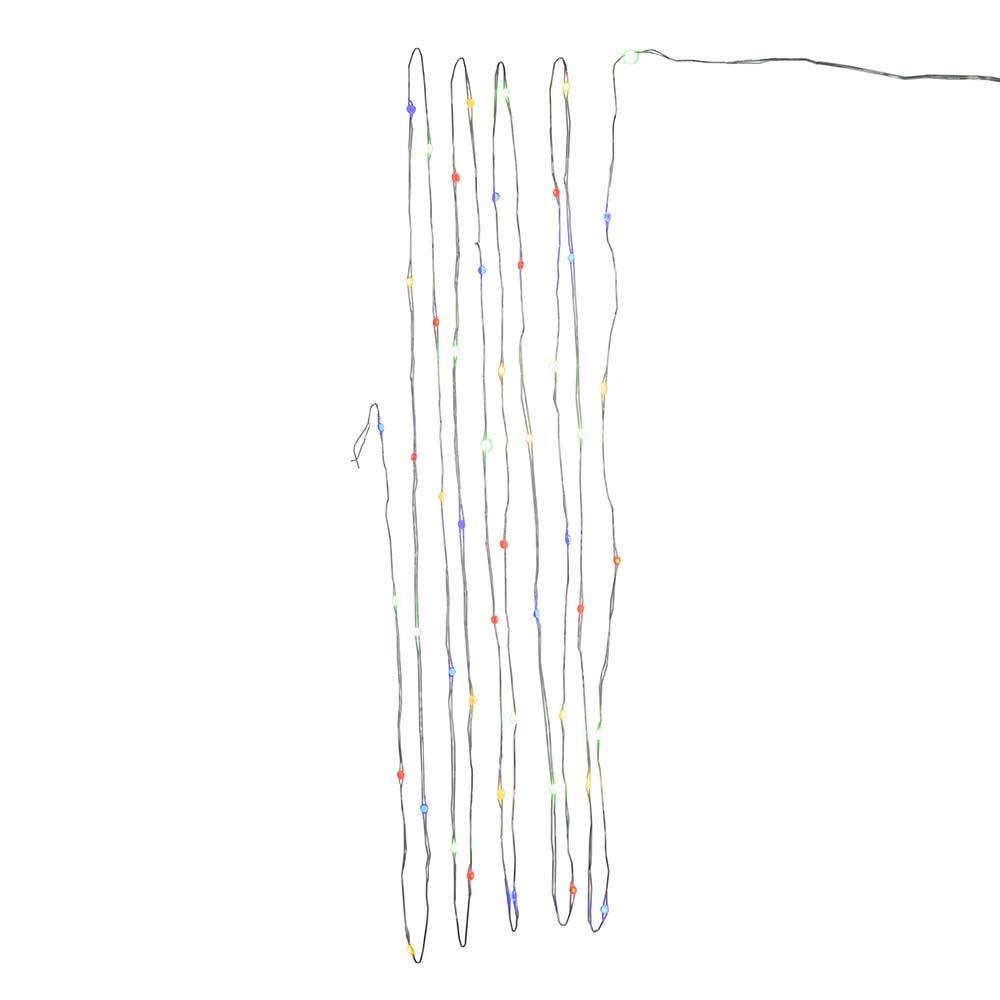 Kurt S. Adler 50-Light Battery-Operated Multi-Color Superbright LED Light Set