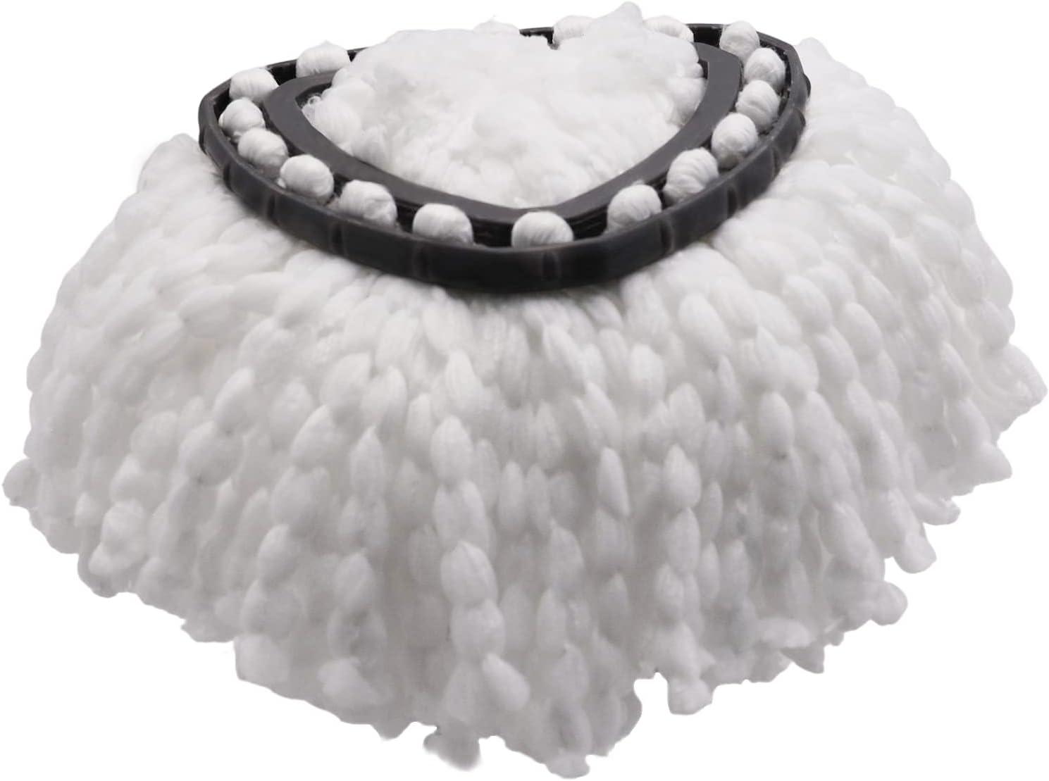 6 Pack Spin Mop Refill - Replacement Head Compatible with O cedar, Microfiber Spin Mop Refills,clean the floor. Easy Floor Cleaning Mop Head Replacement - Bonison