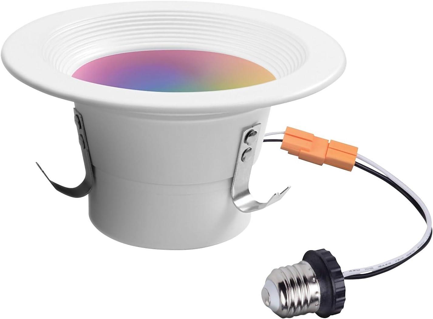 4'' Tunable Color Temperature Air-Tight IC Rated Recessed Lighting Kit