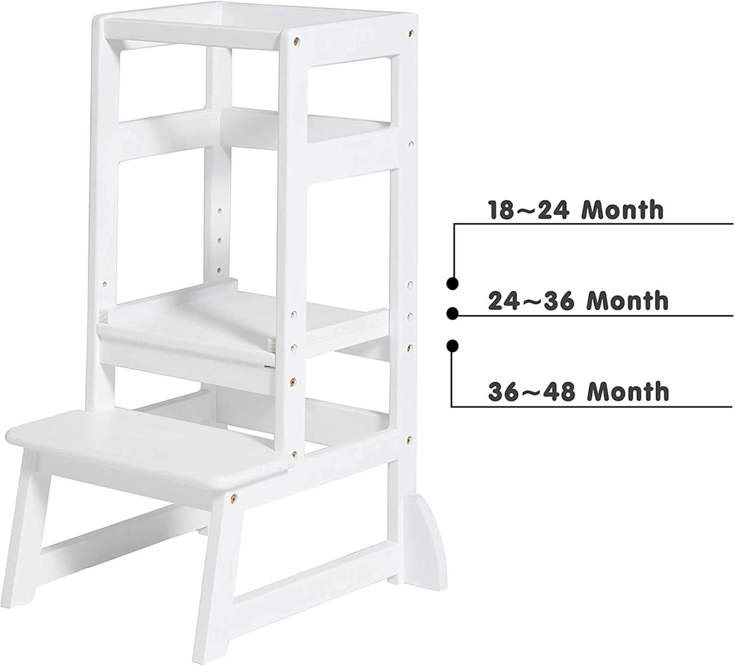 White 2 - Step Stool