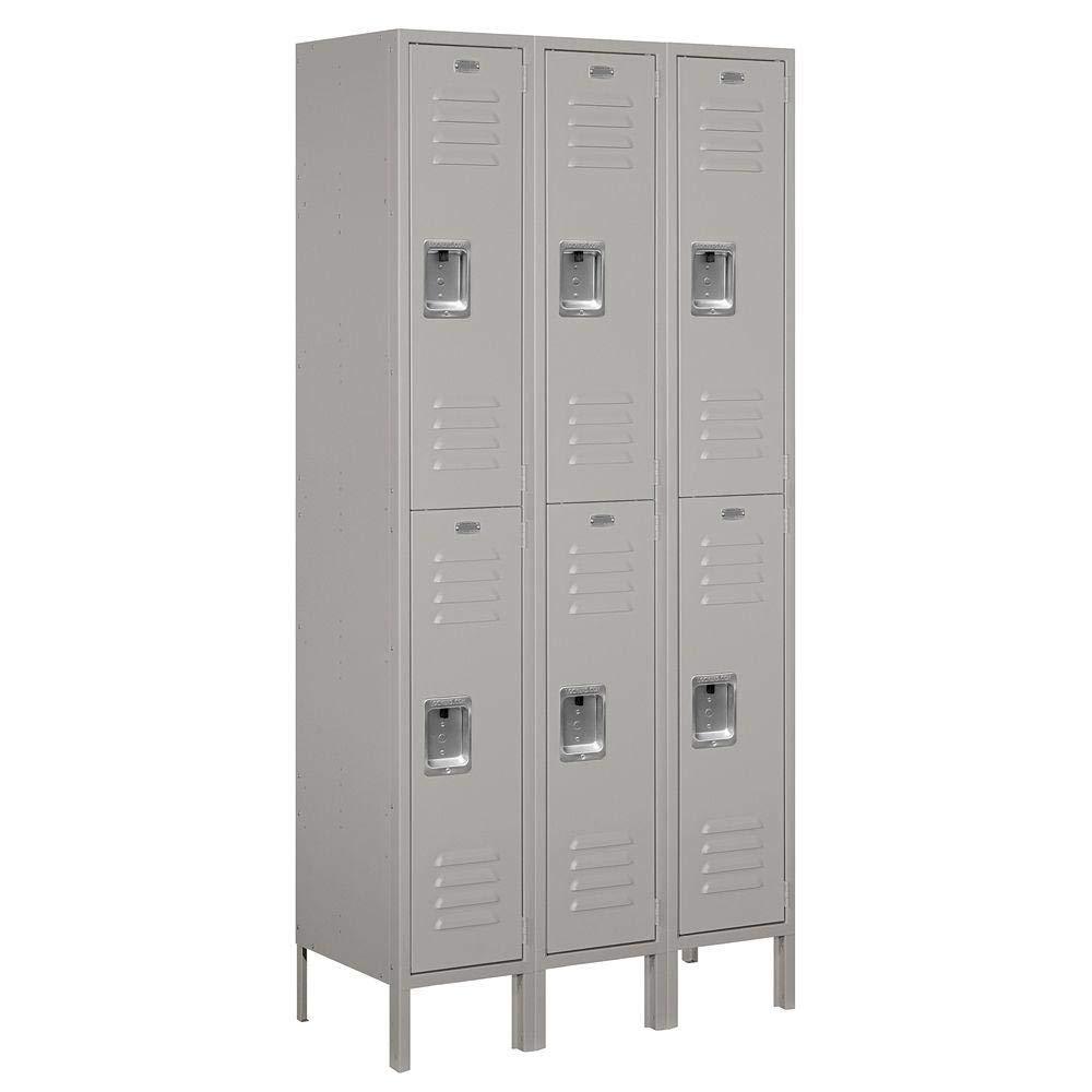 Salsbury Industries Metal 2 - Tier 36'' with Padlock