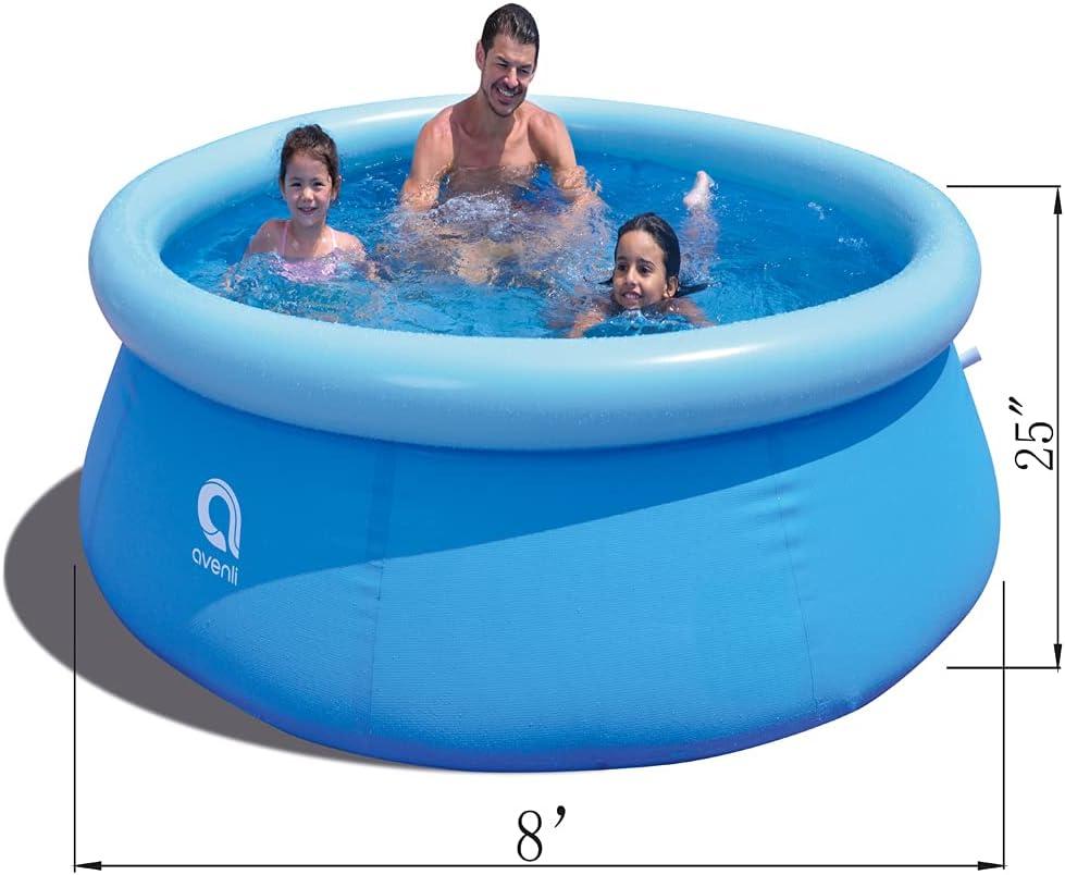 JLeisure JLeisure Prompt Set Inflatable Outdoor Backyard Swimming Pool
