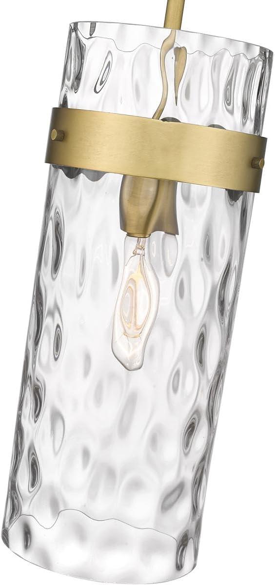 Z-Lite Fontaine 1 - Light Pendant in  Rubbed Brass