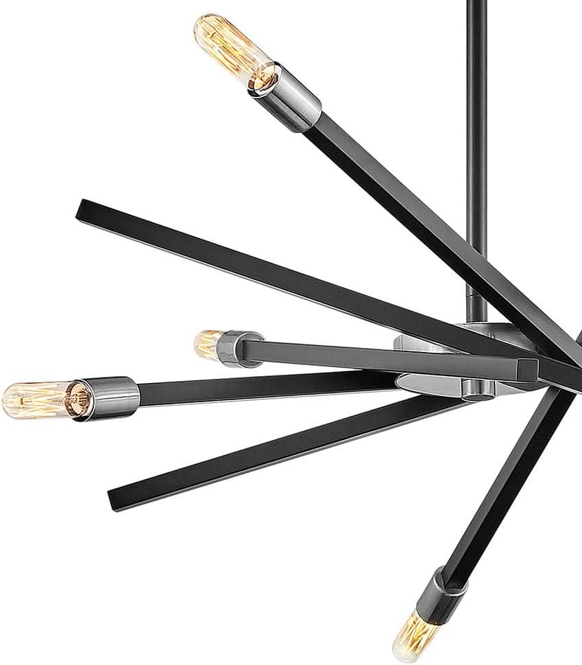 Hinkley Lighting Archer 6 - Light Chandelier in  Satin Black