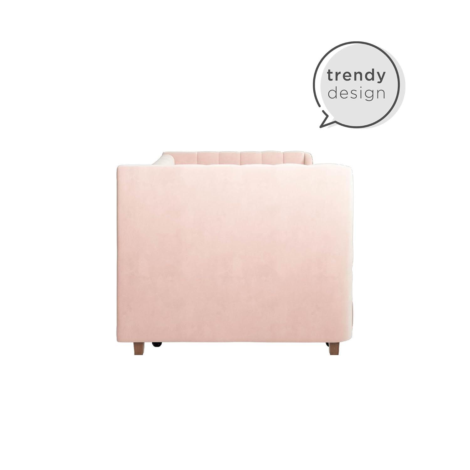 Valentina Twin Upholstered Daybed with Trundle