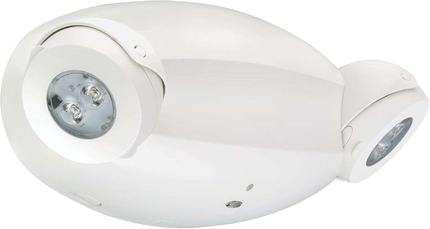 Lithonia Lighting Emrg Lght,Plst,Nick Cad,6.6W,LED  ELM4L