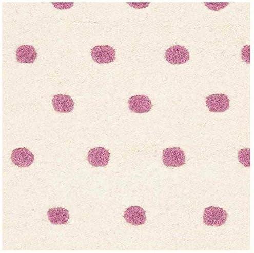 Gorski Hand Knotted Wool Polka Dots Rug