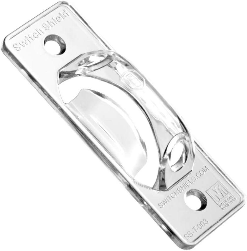 Clear Light Switch Guard / Cover (3 Pack) Toggle Style, Child-Safe, Home & Office