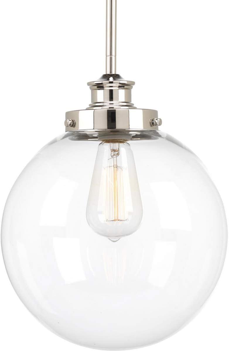 Progress Lighting P5070 Penn 1 Light 10" Wide Mini Pendant - Nickel