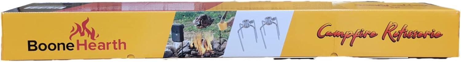 Campfire Rotisserie for Outdoor Grilling & Fire Pits