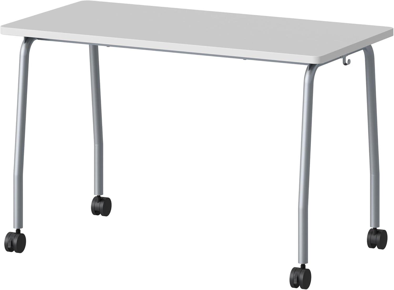 Rectangle 2 Person 23.63'' L Training Table with Casters