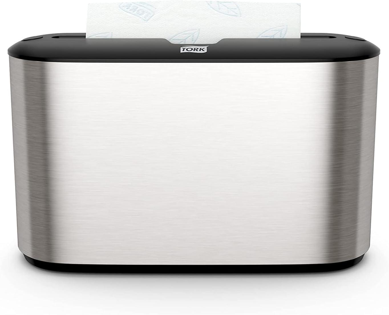 Tork Xpress Paper Towel Dispenser, Stainless Steel, Compact for Home Use, Fits H2 Hand Towels