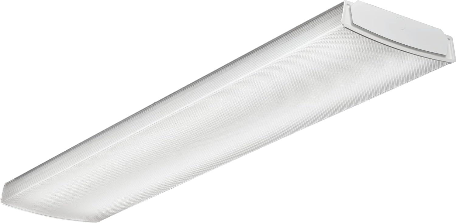 Bright White 4-Ft Energy Star LED Wraparound Light Fixture