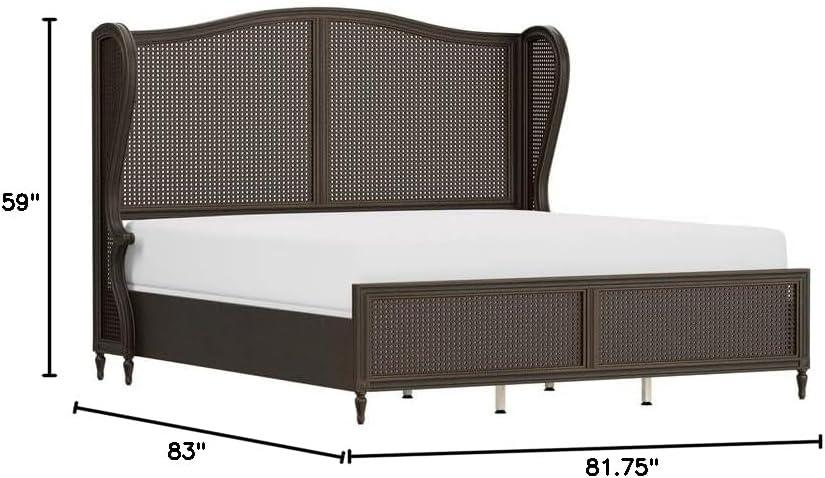 Gia Wingback Bed