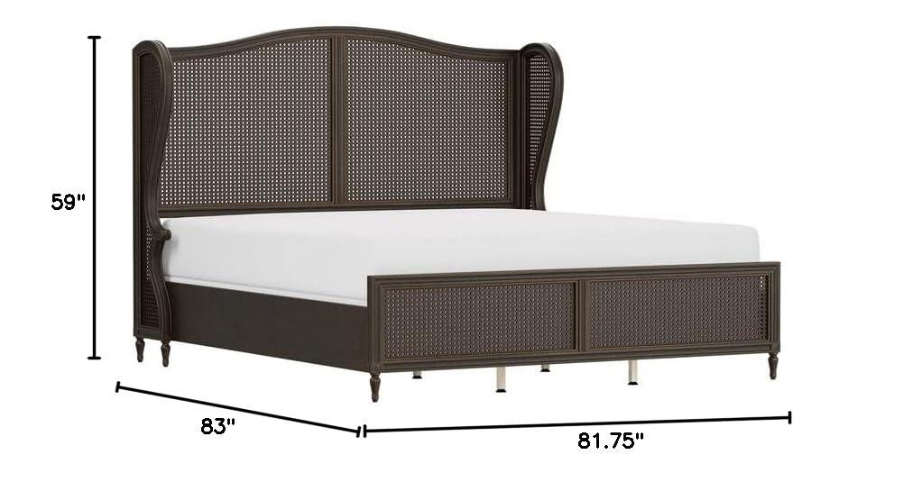 Gia Wingback Bed