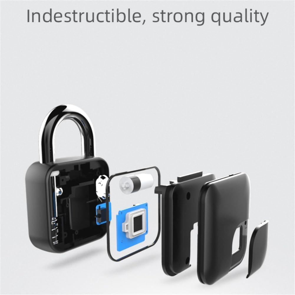 Smart Biometric Fingerprint Combination Keyless Door Lock Bluetooth 4.2 Anti-Theft Security Padlock