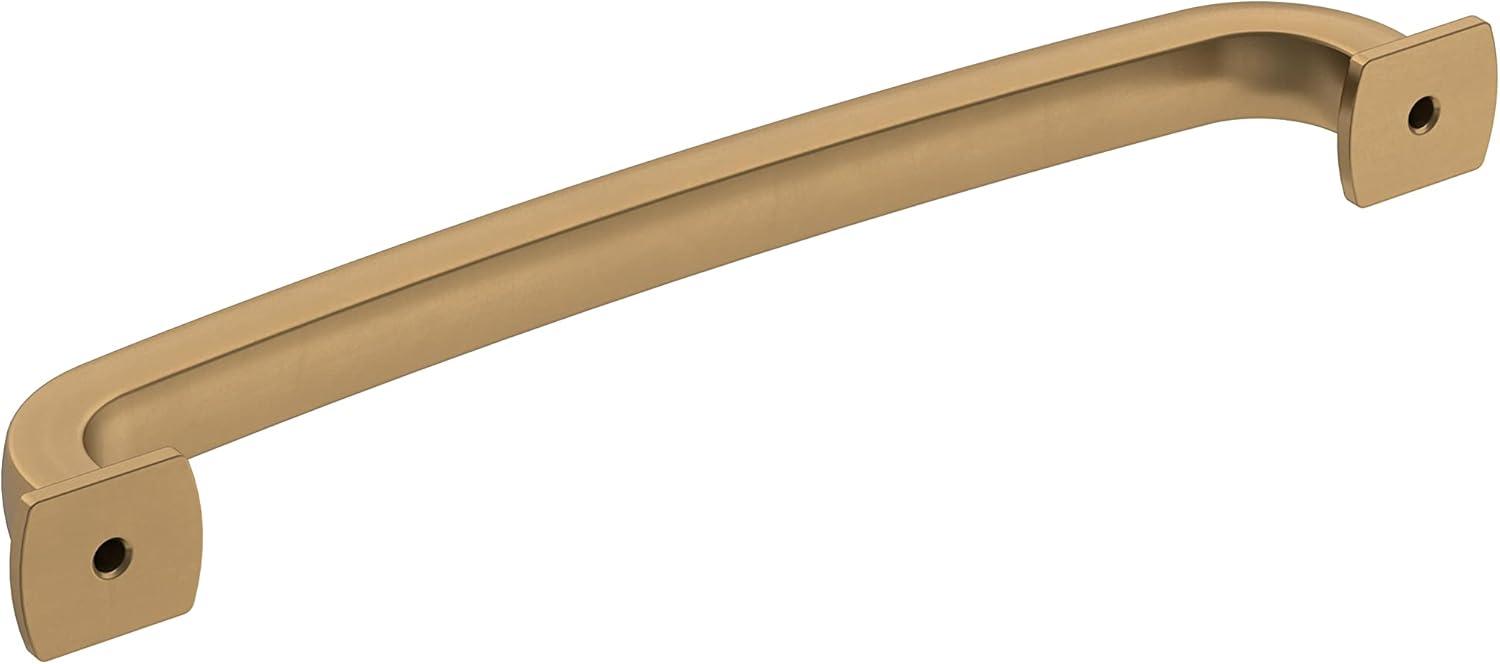 Champagne Bronze 7-Inch Cabinet Pull with Mounting Hardware