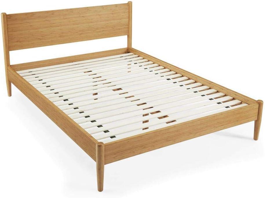 Eco Ridge by Bamax Ria Queen Platform Bed, Caramelized