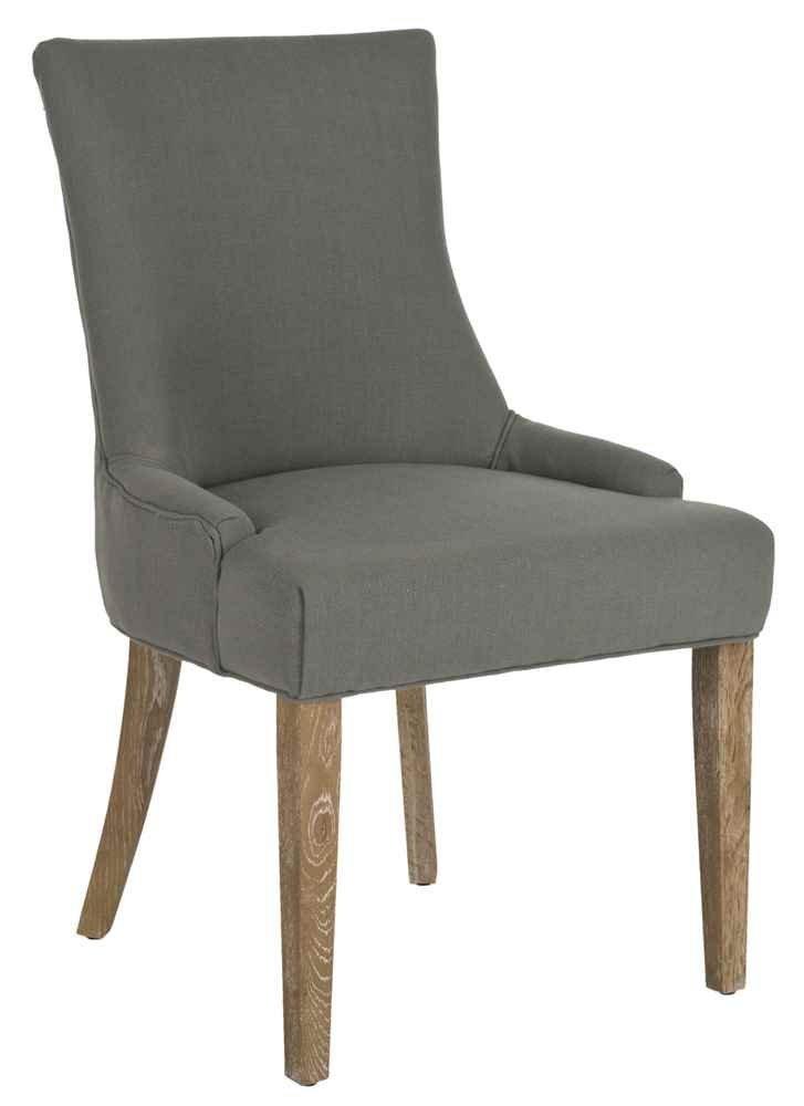 Lester 19" H Dining Chair (Set of 2) - MCR4709 - Granite - Safavieh Couture
