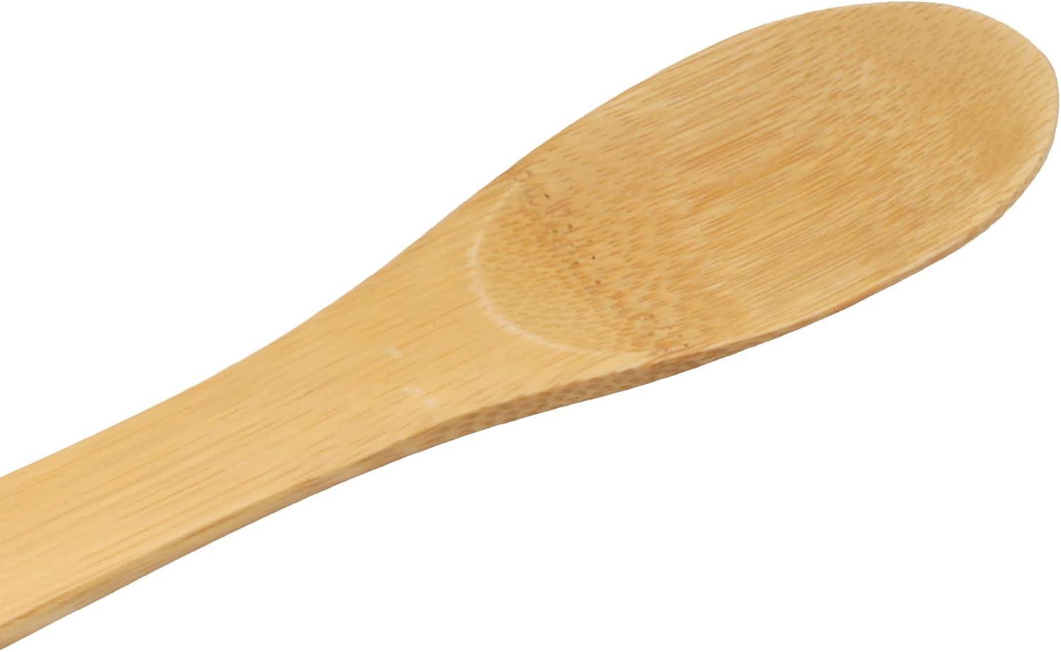 Bamboo Serving/Cooking Utensils - B8 - Narrow Spoon - Small - 5 Pieces