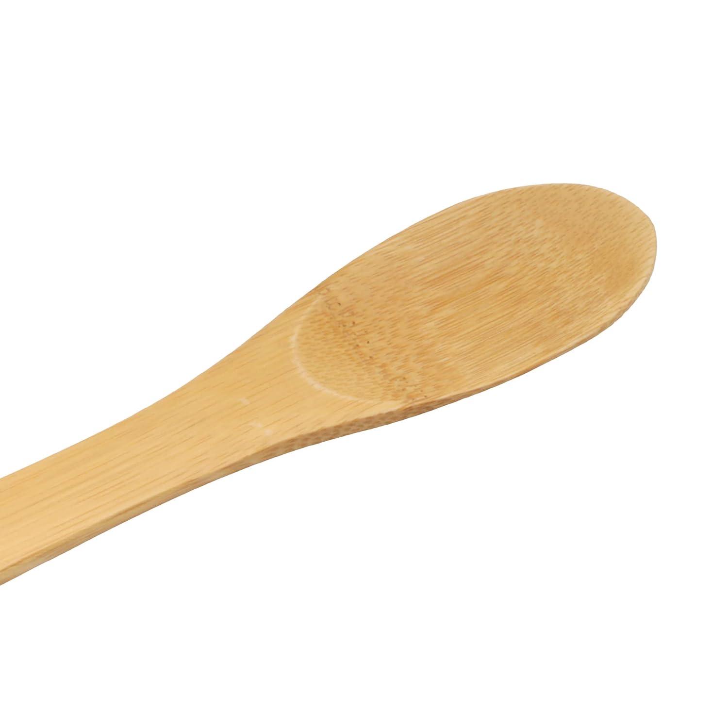 Bamboo Serving/Cooking Utensils - B8 - Narrow Spoon - Small - 5 Pieces