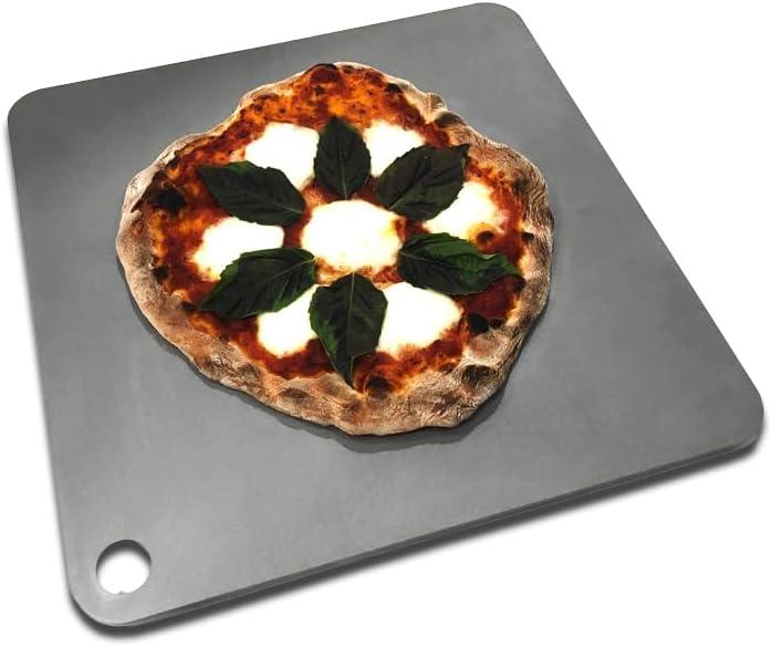 by Conductive Cooking Square Pizza Steel 1/4" Deluxe Version, 16"x16"